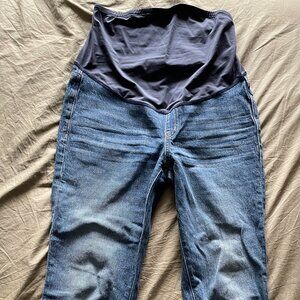 Madewell Maternity Perfect Vintage Jeans, Decatur Wash, Size 28
